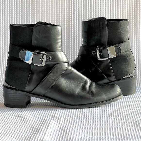 Stuart Weitzman / Pull-On, Chelsea Ankle Boots / Women’s Size 9 - Picture 4 of 12